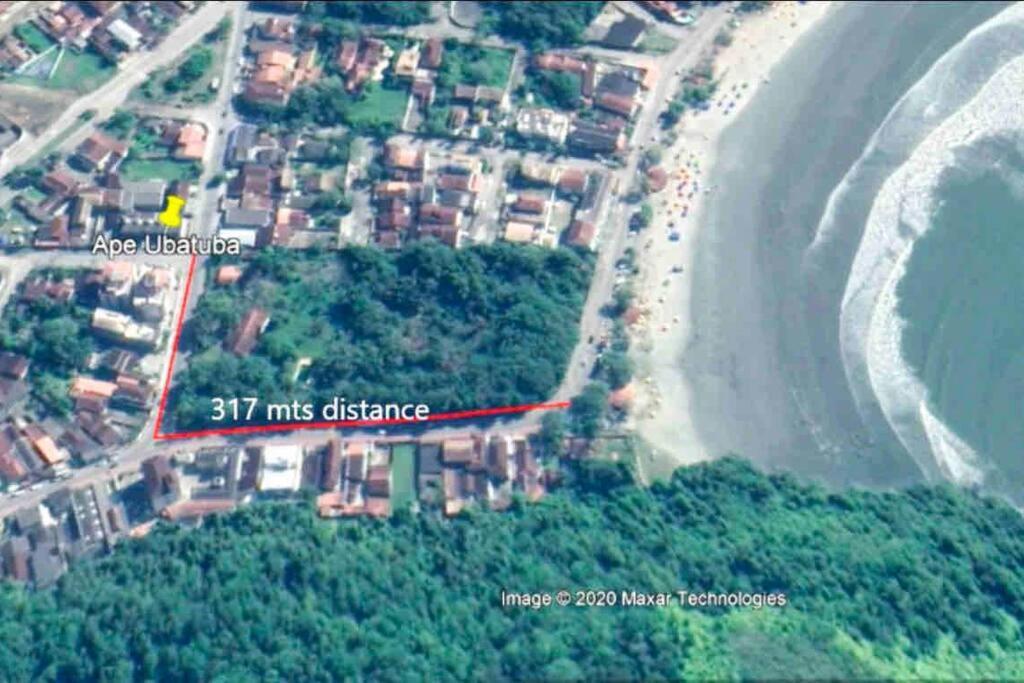 Apartamento A 230 Mts Da Em * Ubatuba